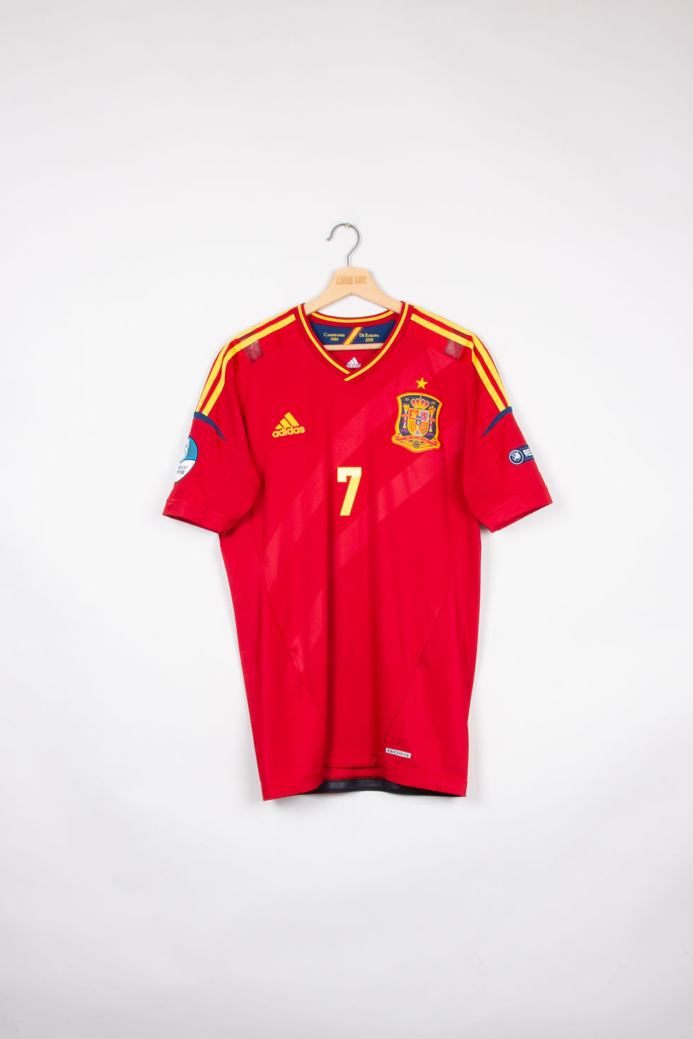 Miniature : Maillot Adidas Football Espagne Home Pro DAVID VILLA 2012/13 - XL