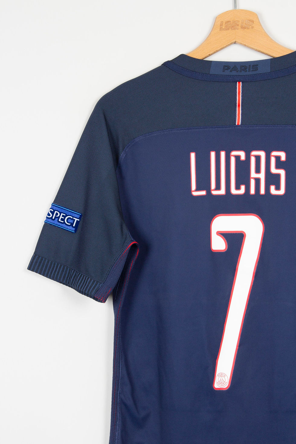Miniature : Maillot Nike Football Paris Saint-Germain Home Stock Pro Rétro LUCAS 2016/17 - M