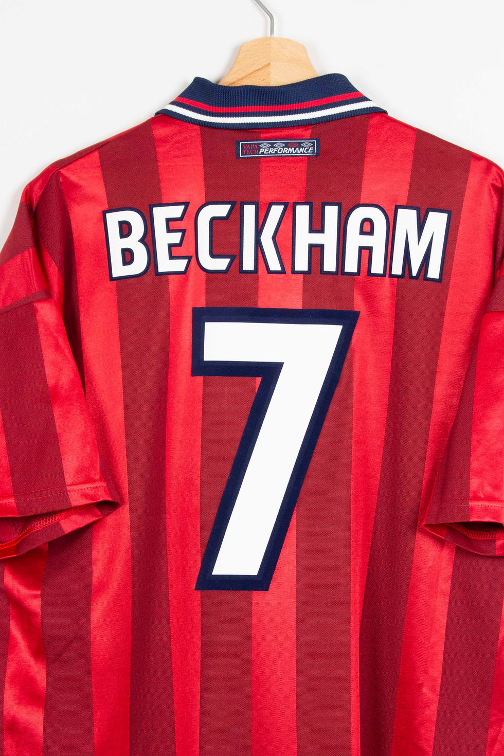 Thumbnail: Maillot Umbro Football Angleterre Away Vintage BECKHAM 1998/99 - XL