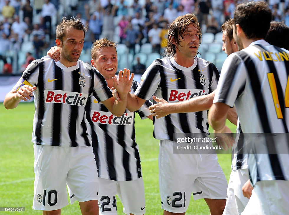 Thumbnail: Maillot Nike Football Juventus FC Home Rétro DEL PIERO 2011/12 - M & L