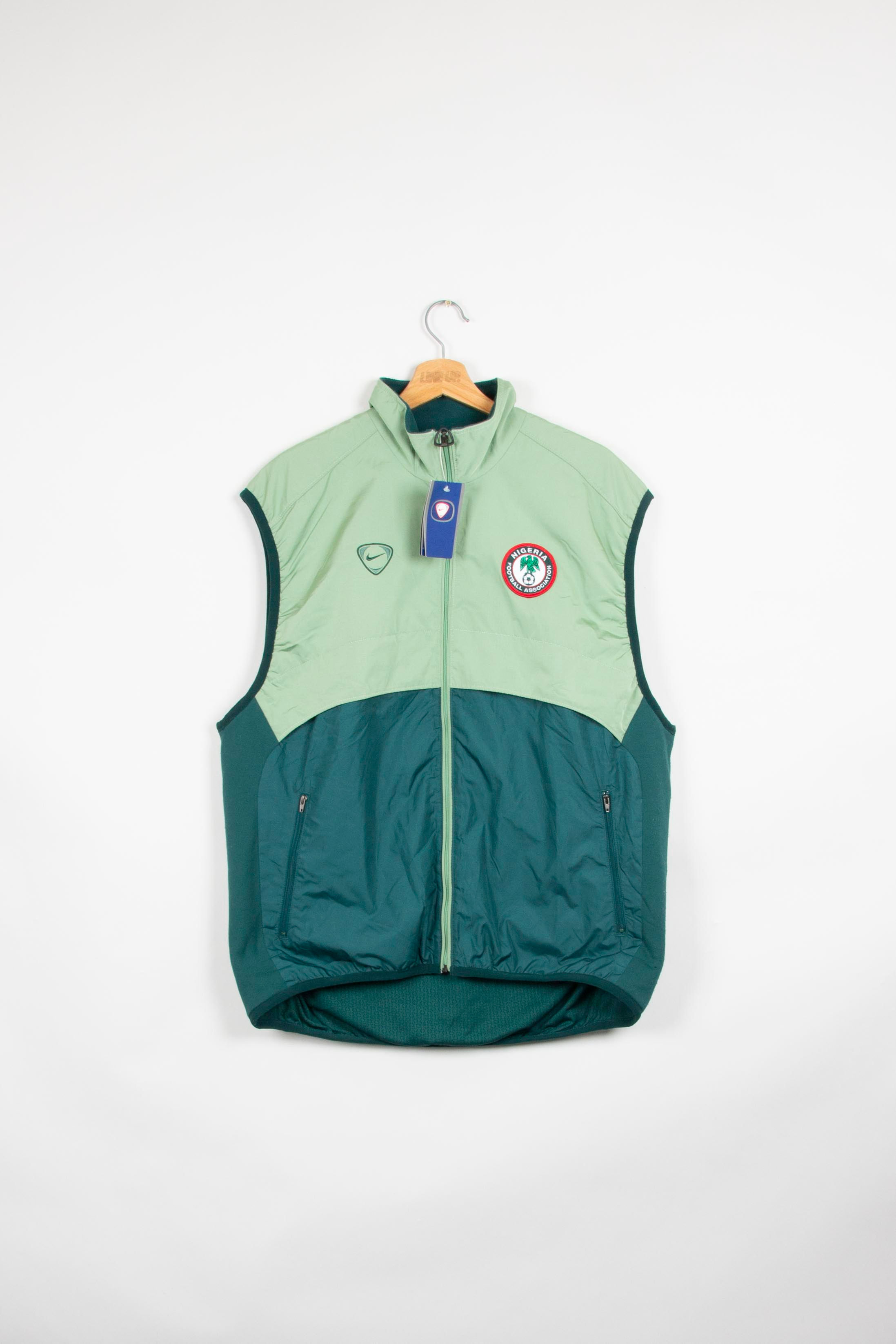 Jacket Nike Football Nigeria Sleeveless Jacket Vintage 2000/01 - L