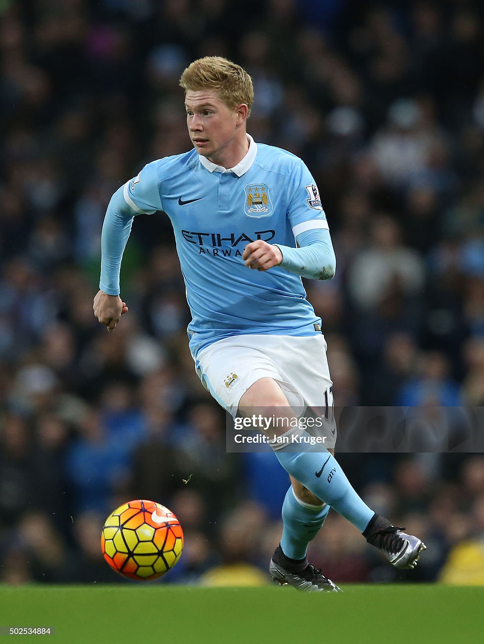 Miniature : Maillot Nike Football Manchester City Home Rétro DE BRUYNE 2015/16 - S