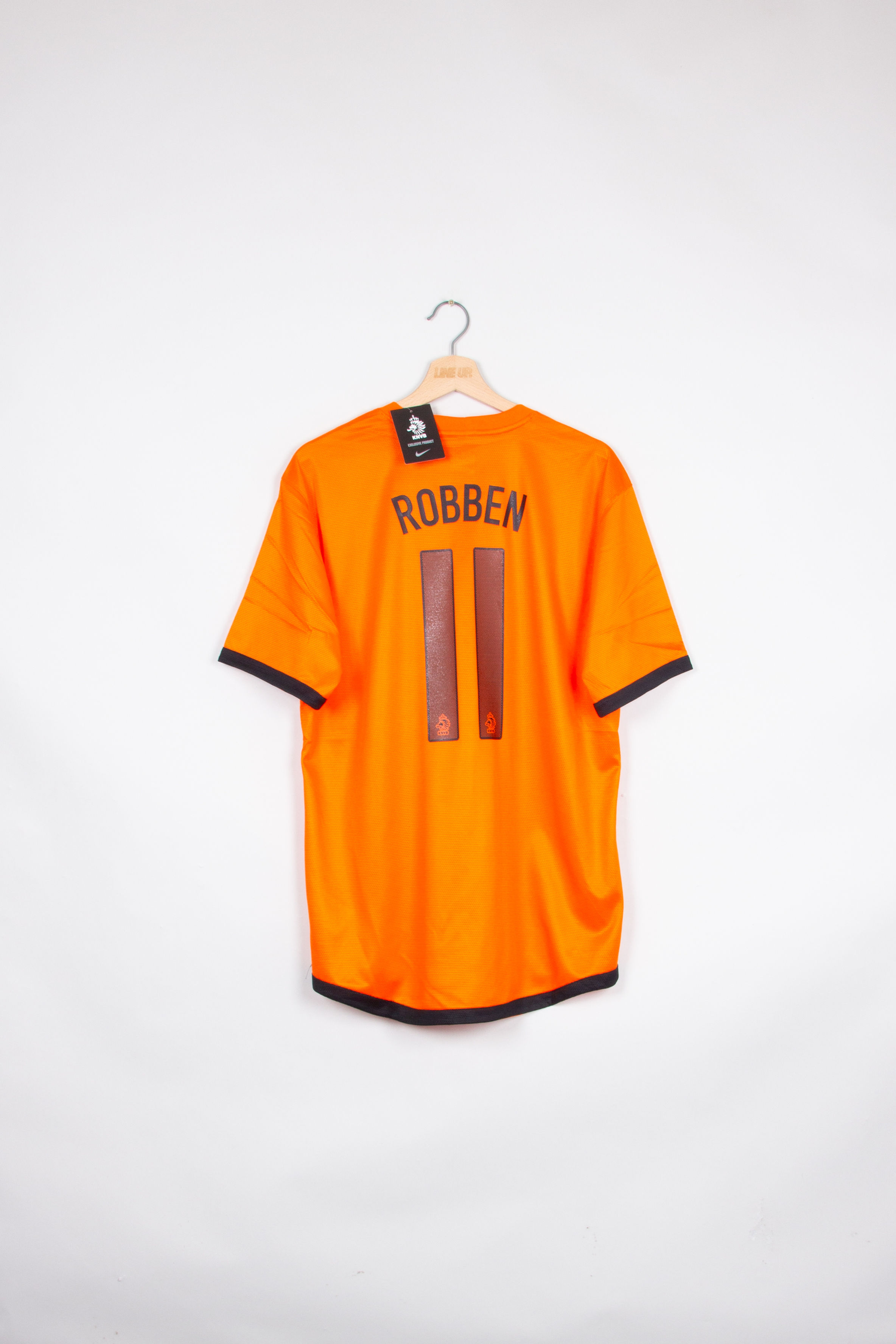 Maillot Nike Football Pays-Bas Home Rétro ROBBEN 2012/13 - L