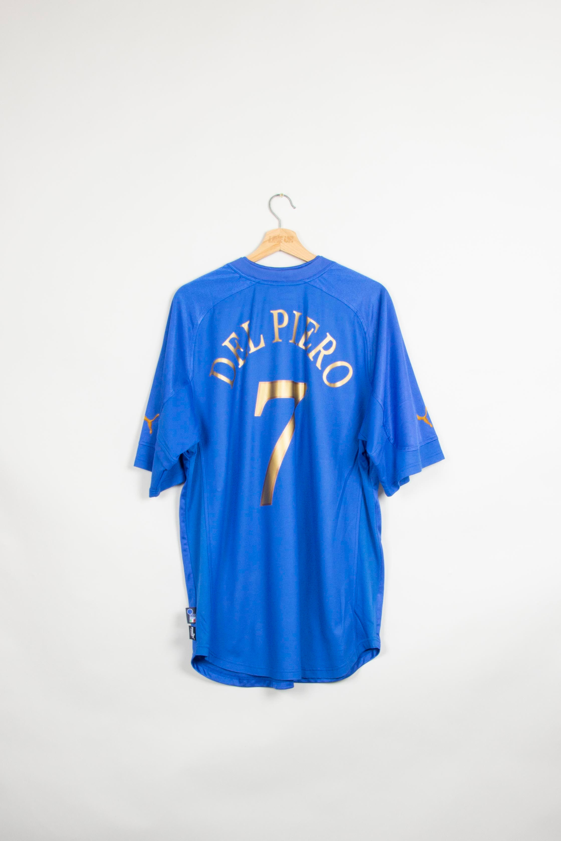 Maillot Puma Football Italie Home Vintage DEL PIERO 2004/05 - L