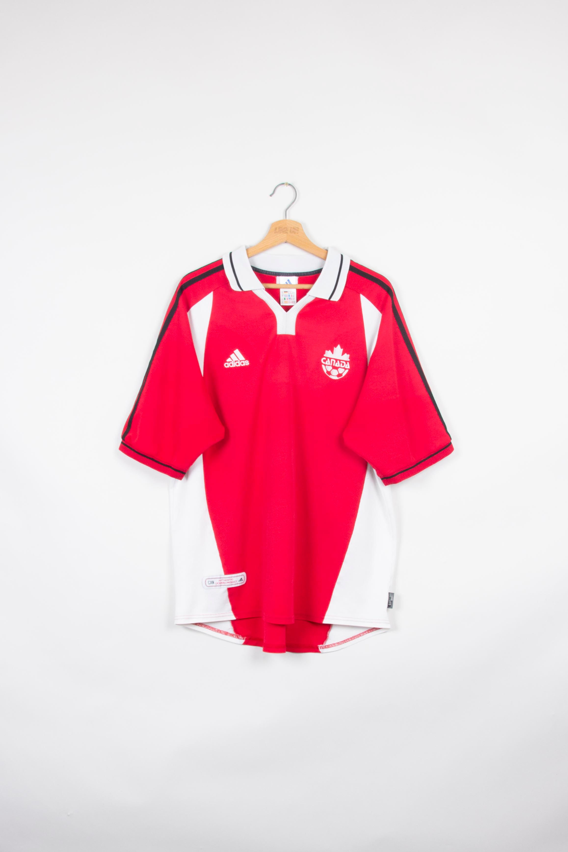 Maillot Adidas Football Canada Home Vintage 2000/01 - XL