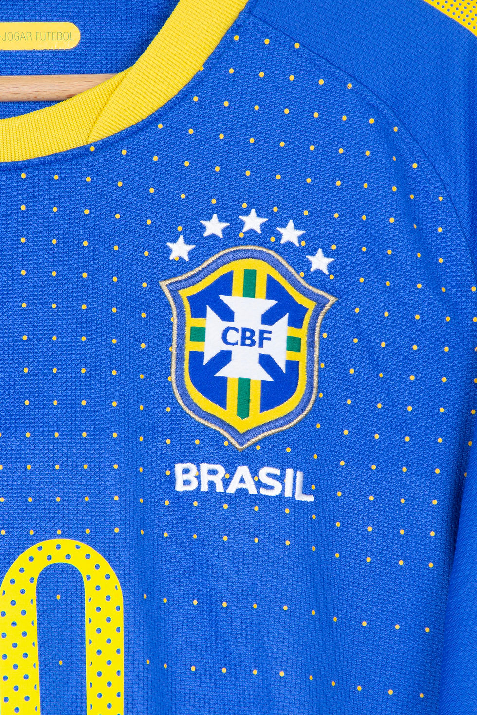 Miniature : Maillot Nike Football Brésil Away Rétro RONALDINHO 2010/11 - XL