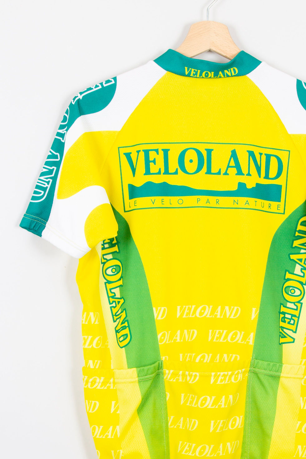Thumbnail: Maillot Cyclisme VeloLand Vintage 1990s - L