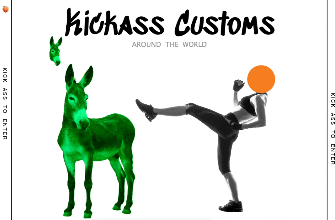 Kickass Customs website animation