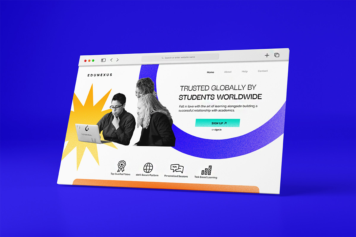 EduNexus virtual tutoring platform