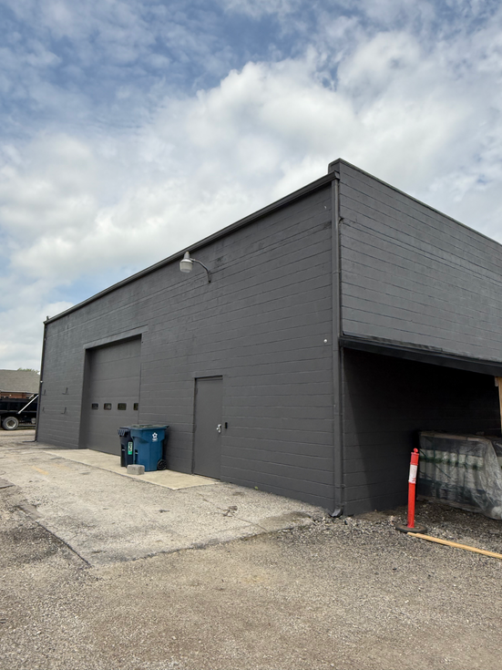Commercial building painted with Sherwin Williams latex