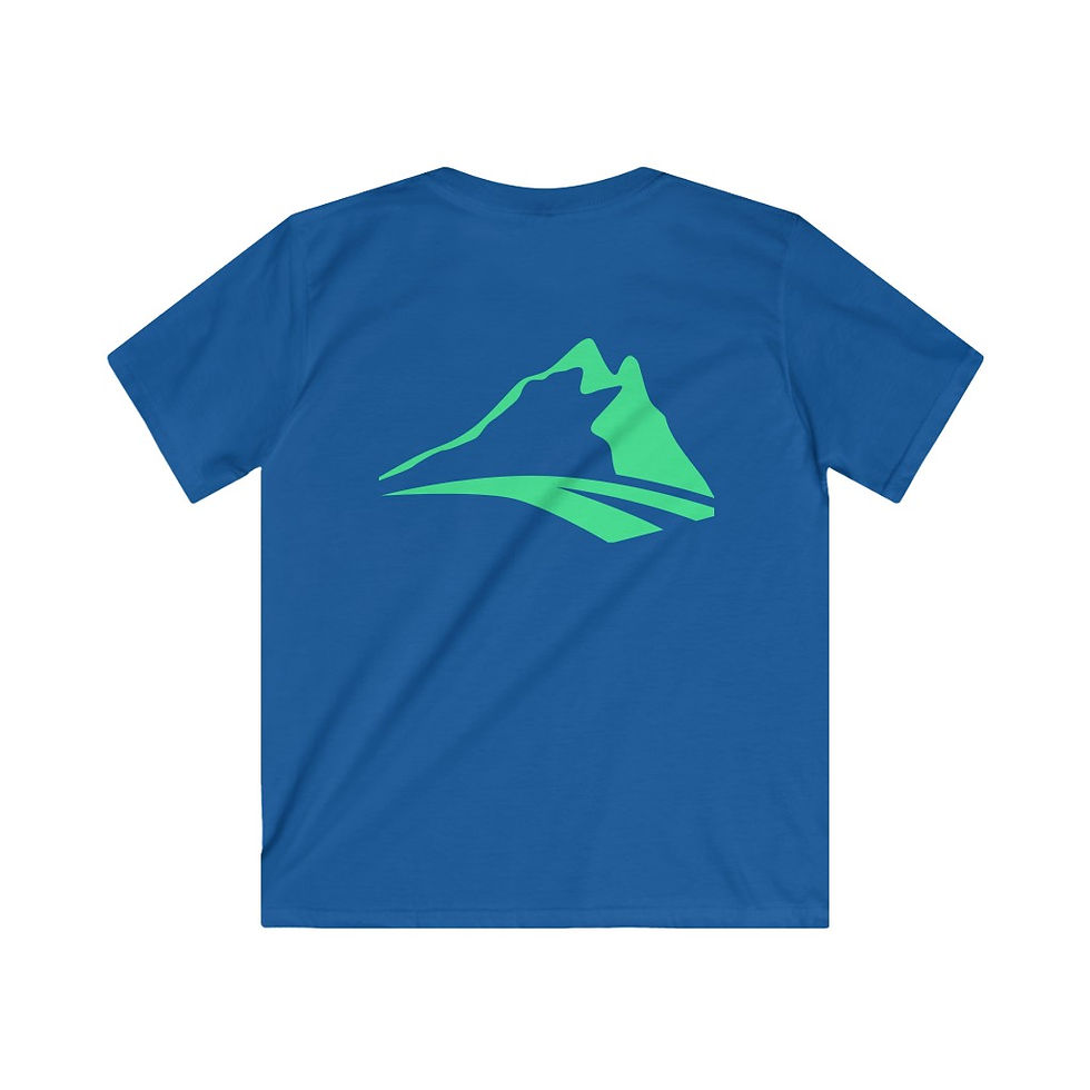 Thumbnail: Kids Softstyle Tee (Mountain Range)