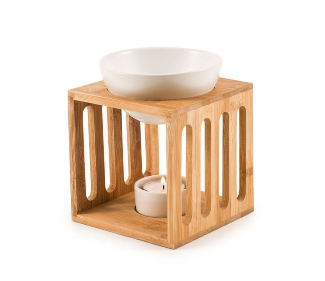 Brûleur bois et blanc