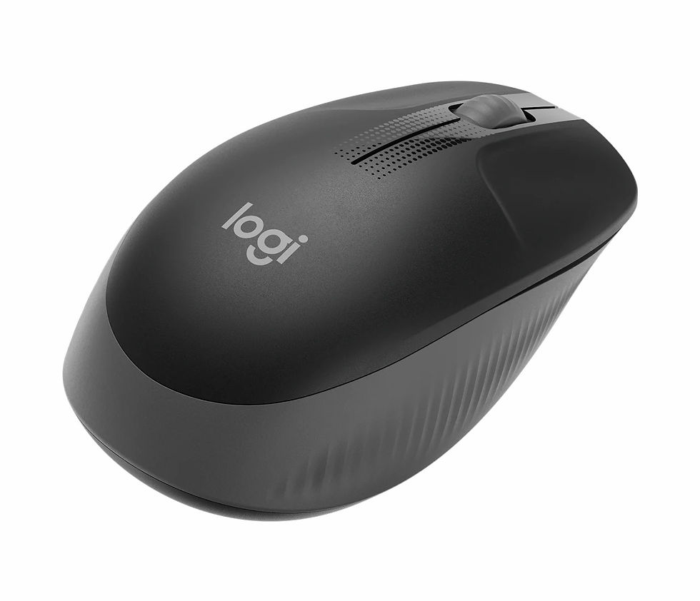 Miniatura: MOUSE LOGITECH M190 INALAMBRICO AMBIDIESTRO NEGRO Y AZUL