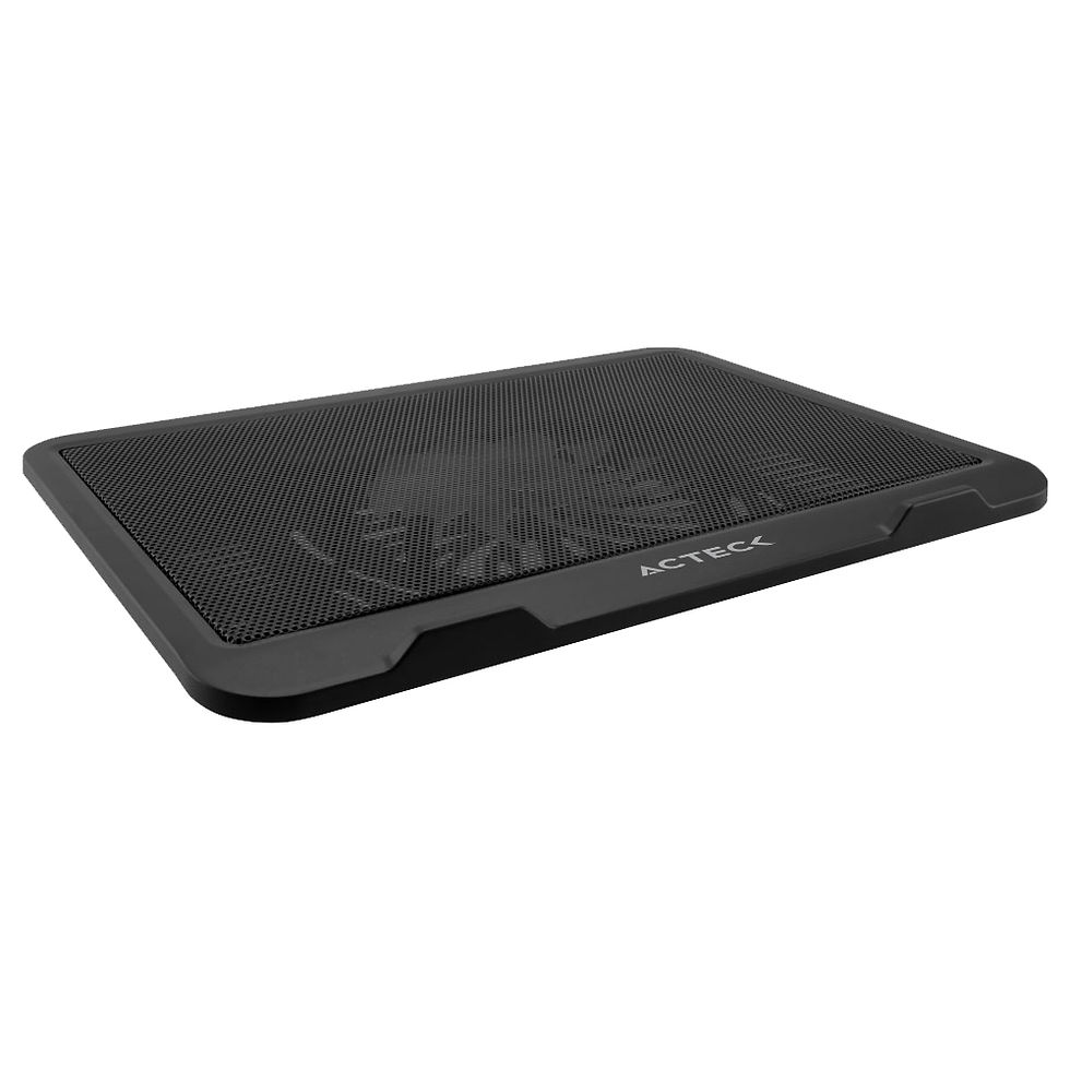 Miniatura: BASE ENFRIADORA ACTECK LAPTOP 15"/1 VENTILADOR/ NEGRO AC-929080