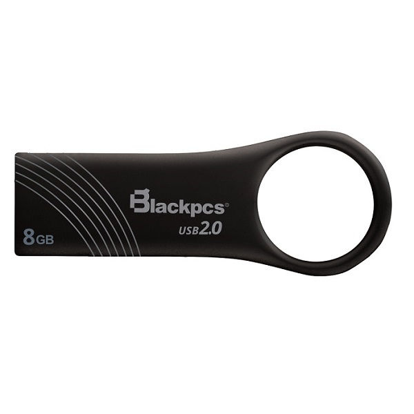 MEMORIA FLASH USB BLACKPCS 2102 8GB NEGRO PIANO METALICA (MU2102PBL-8)