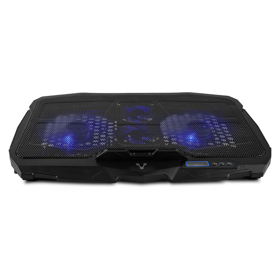 Miniatura: BASE ENFRIADORA VORAGO LAPTOP 17 5 LV 4 VENT-LED AZULPANT LCD CP-301