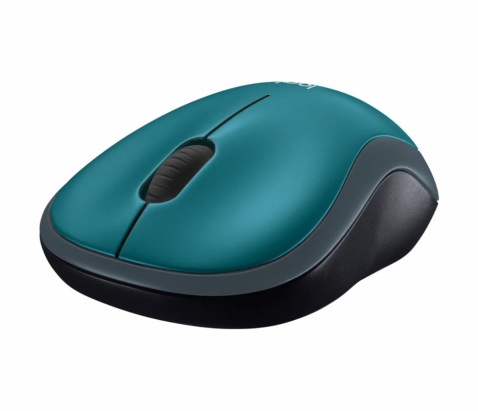 Miniatura: MOUSE LOGITECH M185 AZUL INALAMBRICO USB