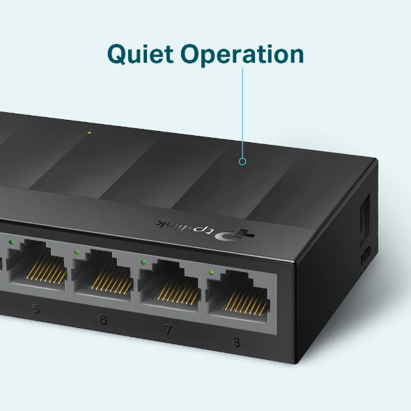 Miniatura: SWITCH DE ESCRITORIO 8-PORT 101001000MBPS  LS1008G
