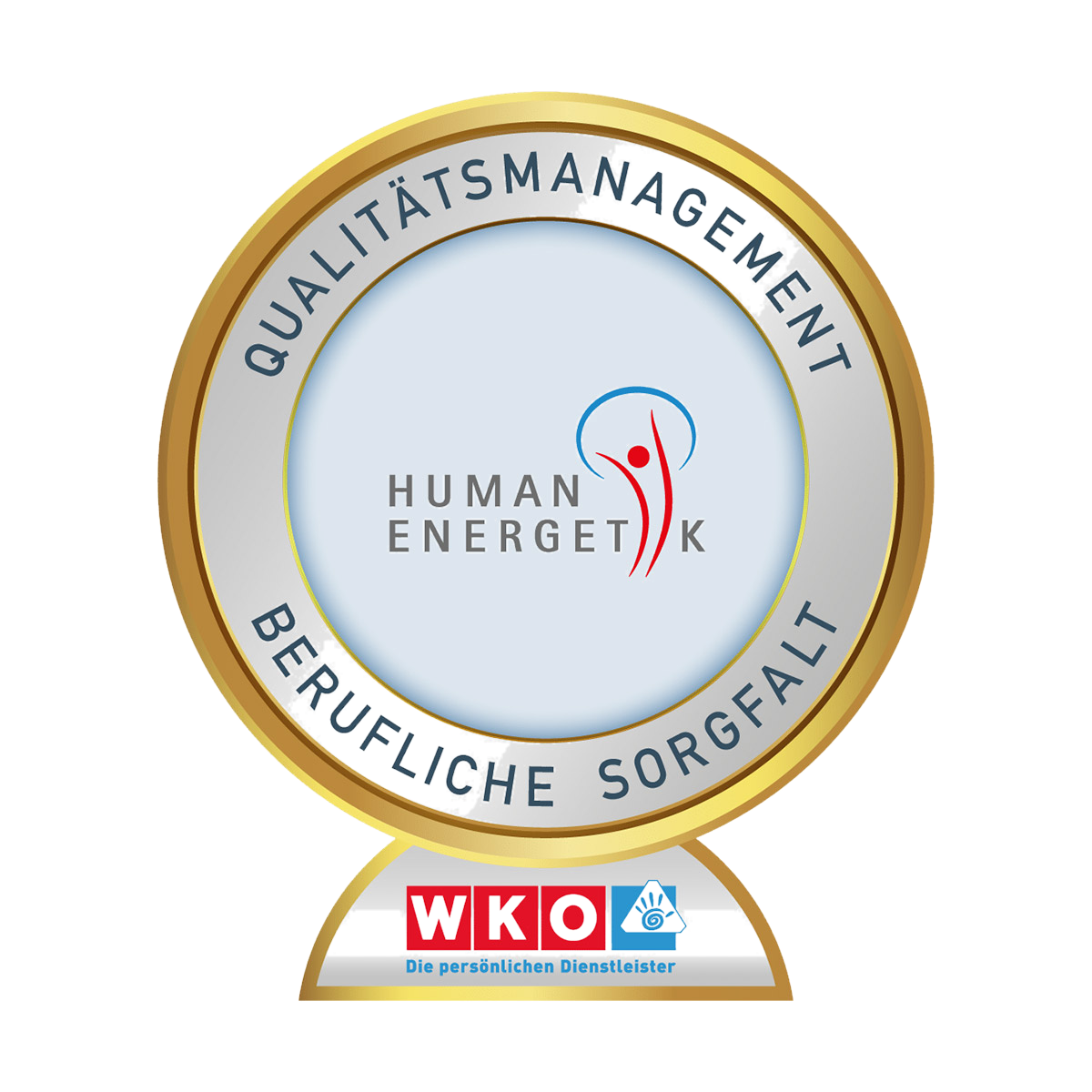 Siegel Qualitätsmanagement Berufliche Sorgfalt Humanenergetik