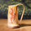 Thumbnail: Carved small drinking horn mug, dragon carving