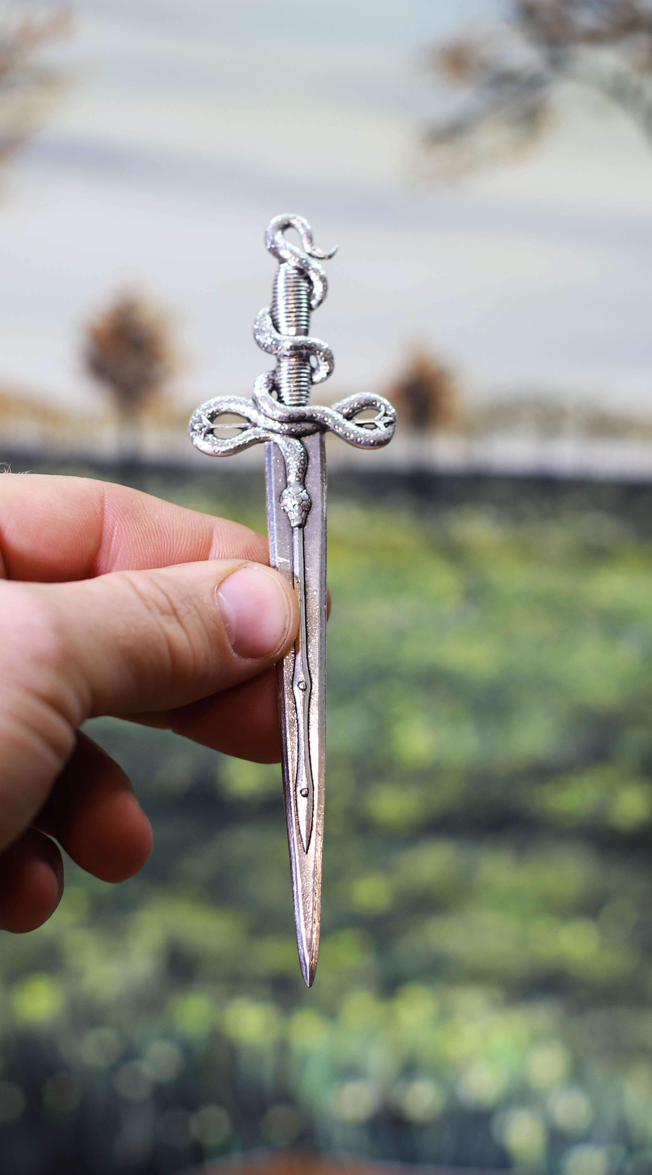 Hair Weapon, barbarian sword, hair pin