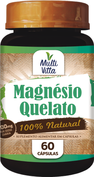 MAGNESIO QUELATO 700MG 60 CAPS MULTIVITTA