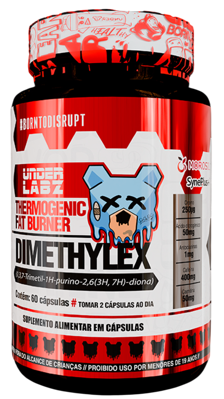 TERMOGÊNICO DIMETHYLEX 60 CAPS UNDER LABZ