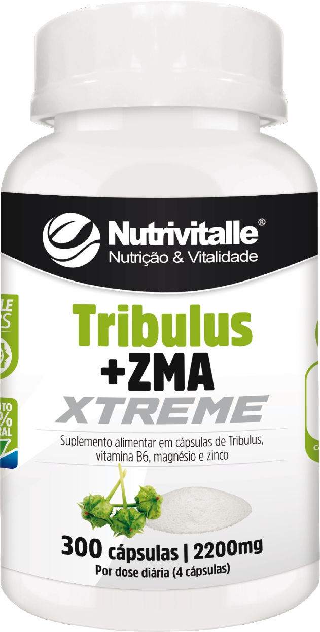 Miniatura: TRIBULUS + ZMA XTREME 2200MG 300CAPS NUTRIVITALLE