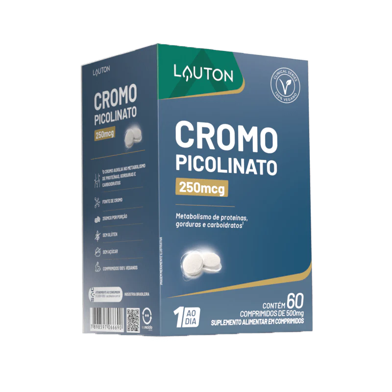 Miniatura: CROMO PICOLINATO 250MCG (CLINICAL SERIES) LAUTON