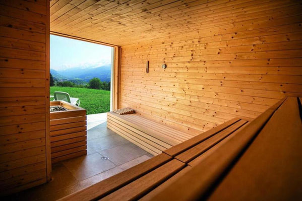 Sauna in struttura