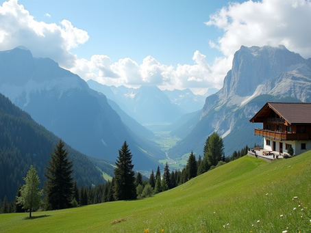 vista delle dolomiti
