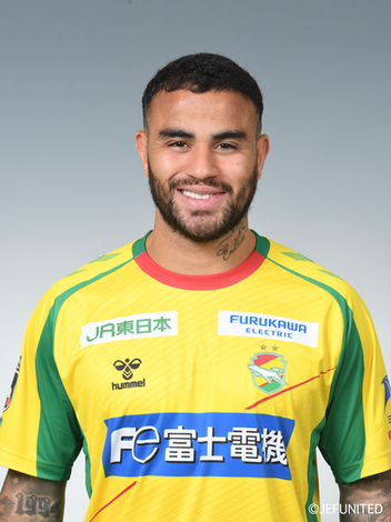 #10 カルリーニョス・ジュニオ 選手 直筆サイン入り ジェフユナイテッド市原・千葉 ミモザジャケット