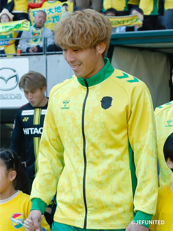 #2 高橋 壱晟 選手 直筆サイン入り ジェフユナイテッド市原・千葉 ミモザジャケット