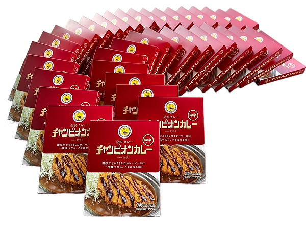 チャンピオンカレー レトルト40箱を出品します。