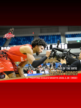 #5 マット・ボンズ選手 パネル 2026/1/28 ファイティングイーグルス名古屋戦（限定品・直筆サイン入り）