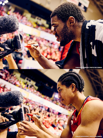 【#4 ダリアス・デイズ選手 #33 児玉 ジュニア選手】10/12(日)ヒーロー選手アクリルパネル(直筆サイン入り)