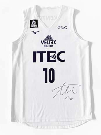 #10 陳岡 燈生選手 2ndユニフォーム(ホワイト)