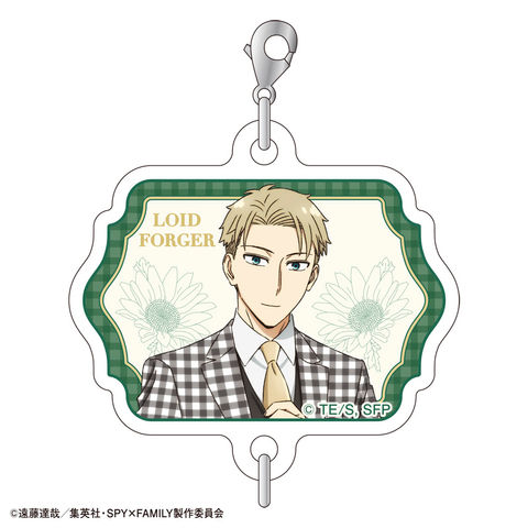 つながるトレーディングアクリルキーホルダー