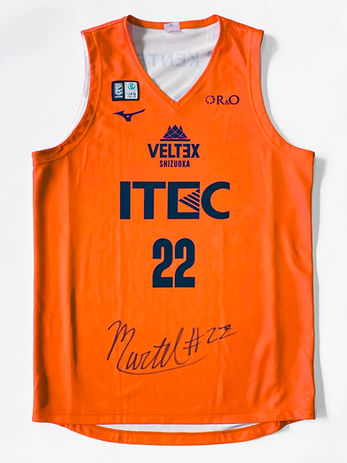 #22 バローン マーテル選手 1stユニフォーム(オレンジ)