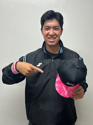 #70 京極 陽斗審判員 着用&直筆サイン入り審判帽子