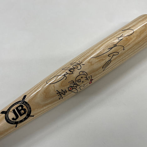 谷 亮子さん×髙山 樹里さん 直筆サイン入りOBクラブオリジナルバット