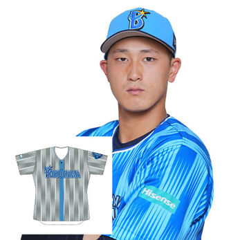 #5 松尾 汐恩選手 直筆サイン入り交流戦ビジターユニフォーム(着用・直筆サイン入り)