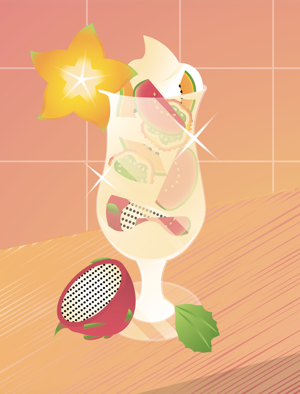 Cooper Kilborn, Fruit Salad (Learning Adobe Illustrator)