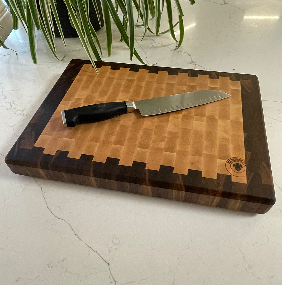 Thumbnail: "Cornerstone" End-grain Cutting Board