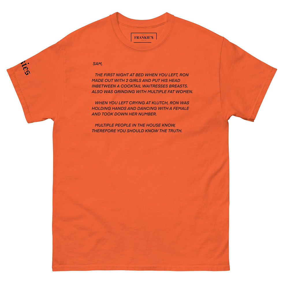 Thumbnail: the note unisex t-shirt 