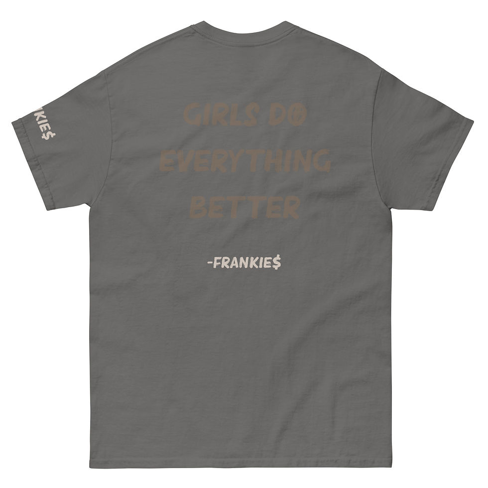 Thumbnail: girls do everything better unisex t-shirt 