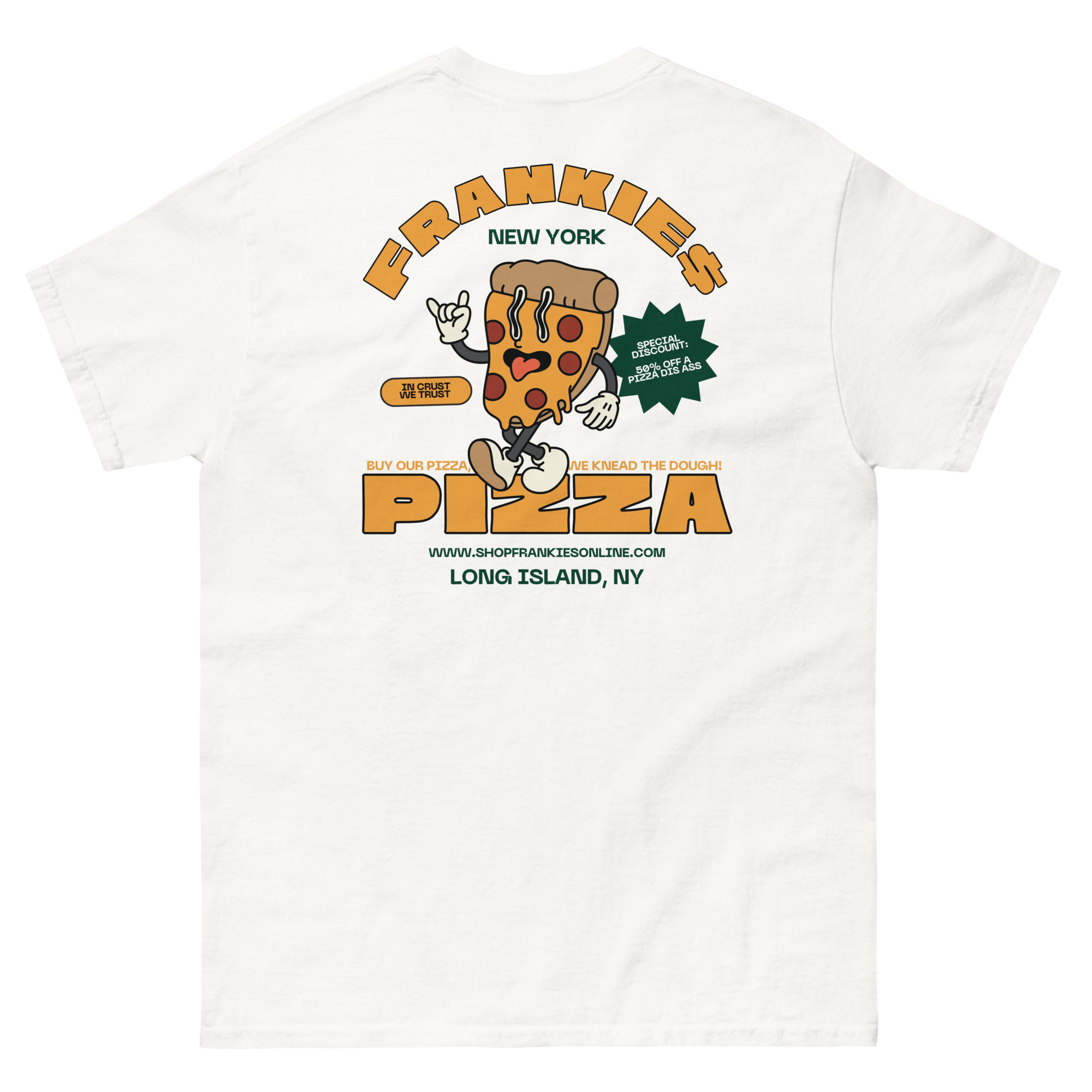 frankies pizza 2 unisex t-shirt 