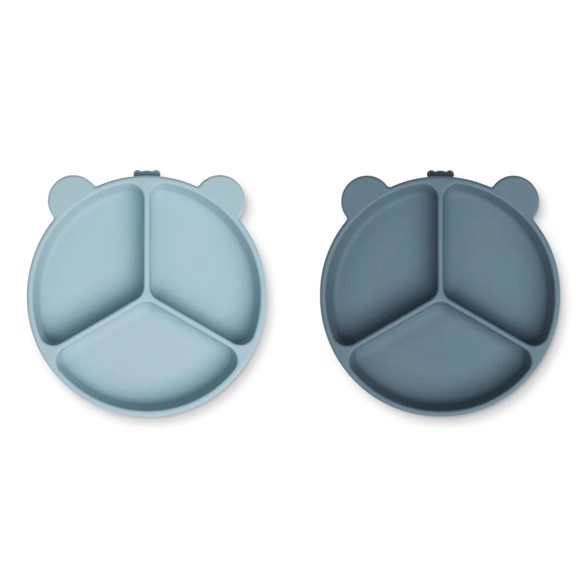 Liewood - Lot de 2 assiettes à compartiments