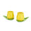 Miniature : Set de 2 tasses à cafés Tulipe (Deux coloris)