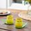 Miniature : Set de 2 tasses à cafés Tulipe (Deux coloris)